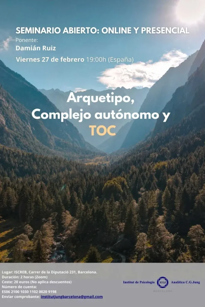 Conferencia Arquetipo, COmplejo autónomo y TOC. Damian Ruiz Psicologo