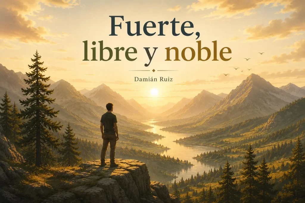 Fuerte Libre y Noble Libro Damián Ruiz Psicólogo